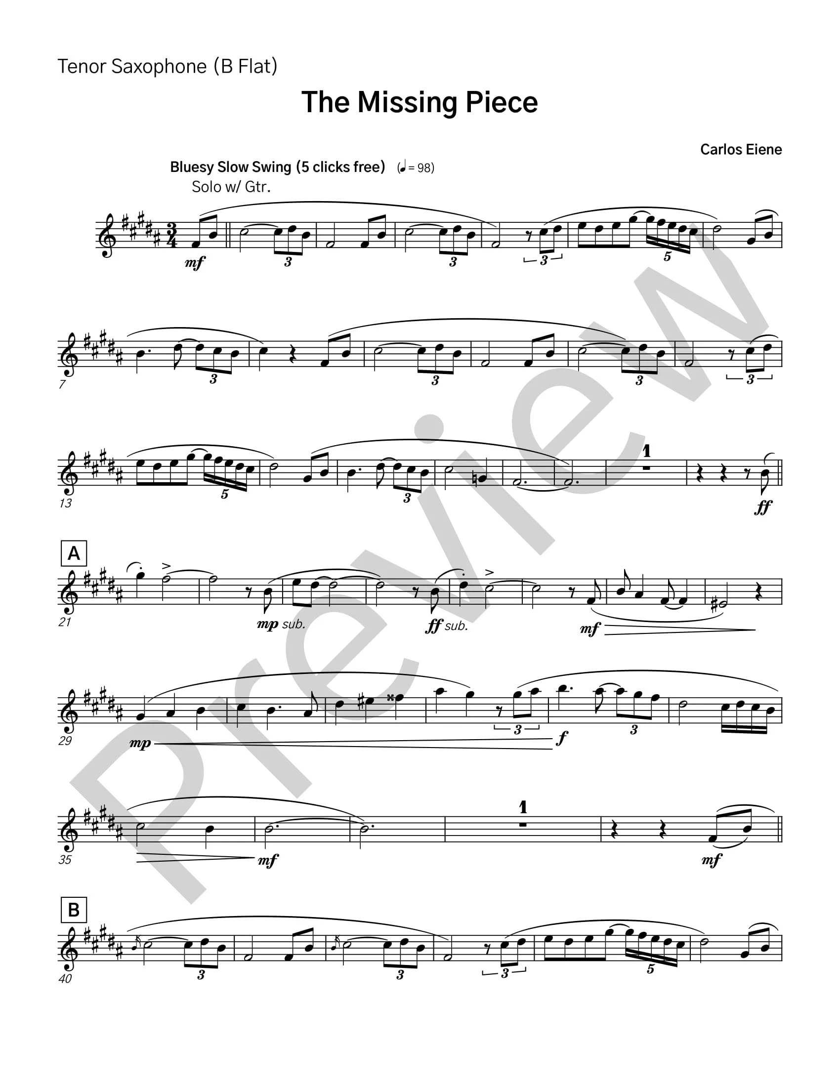 ワイルドアームズ なるけみちこ ミュージックスコア Piece of Tears The Tracks of My Tears